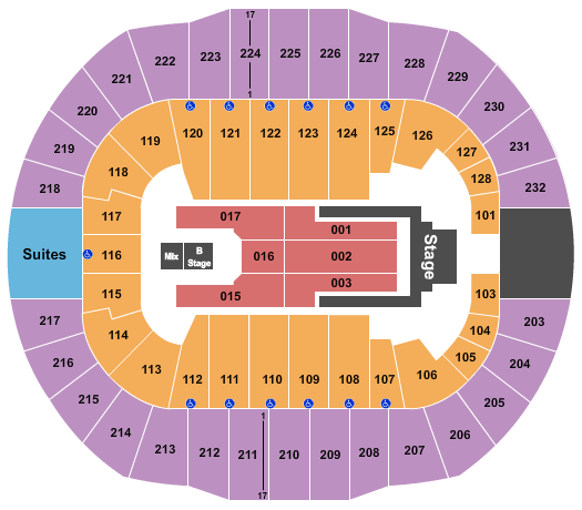 Cajundome Jelly Roll Seating Chart